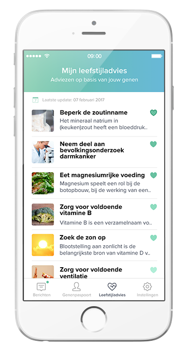 lifestyle advice based on your DNA