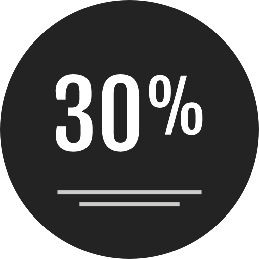 30 procent